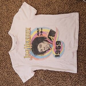 Women's Authentic Jimi Hendrix TShirt Large